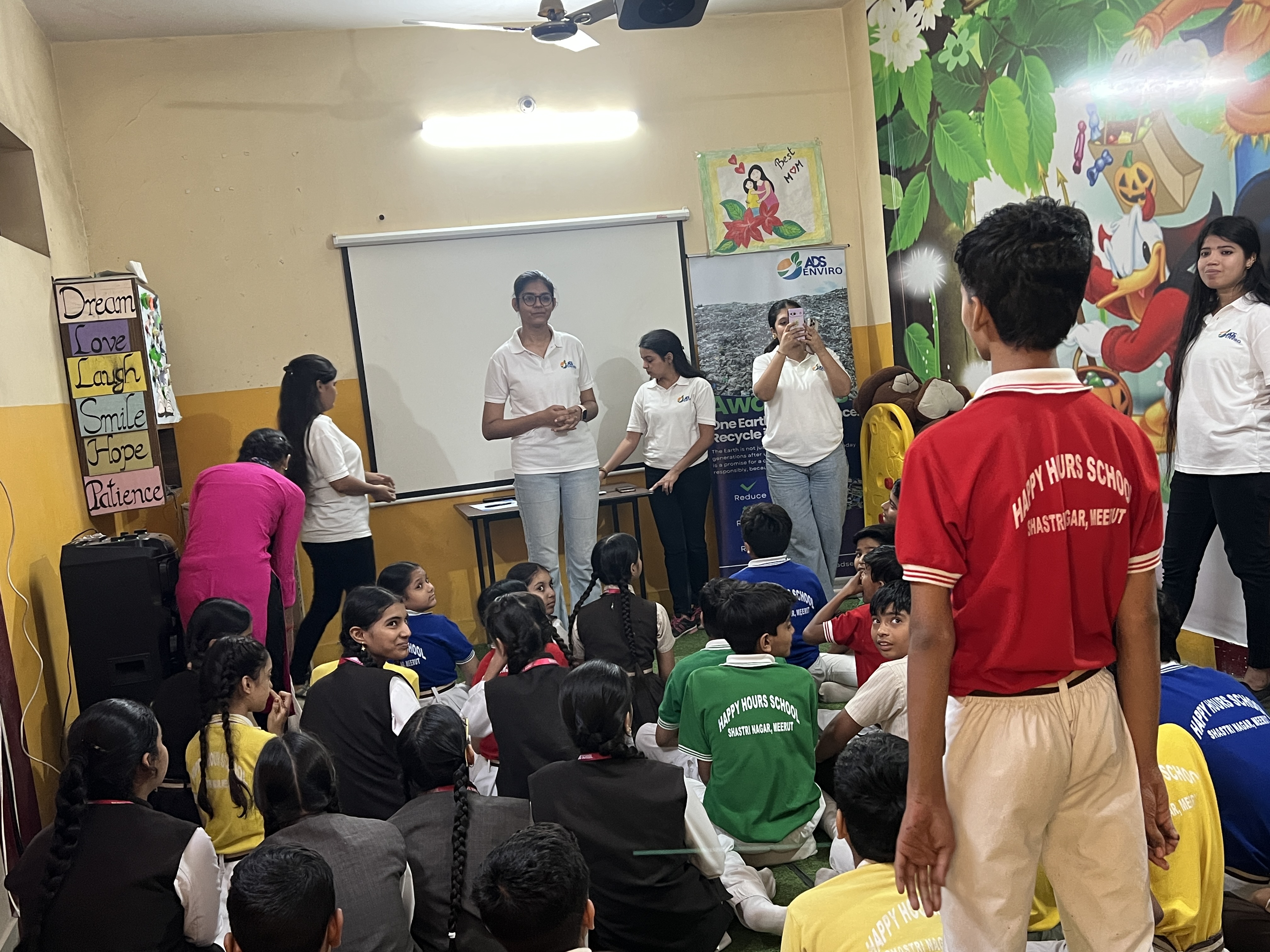 Environmental awareness program by ADS Enviro Group - Recycling education and waste management training session 11