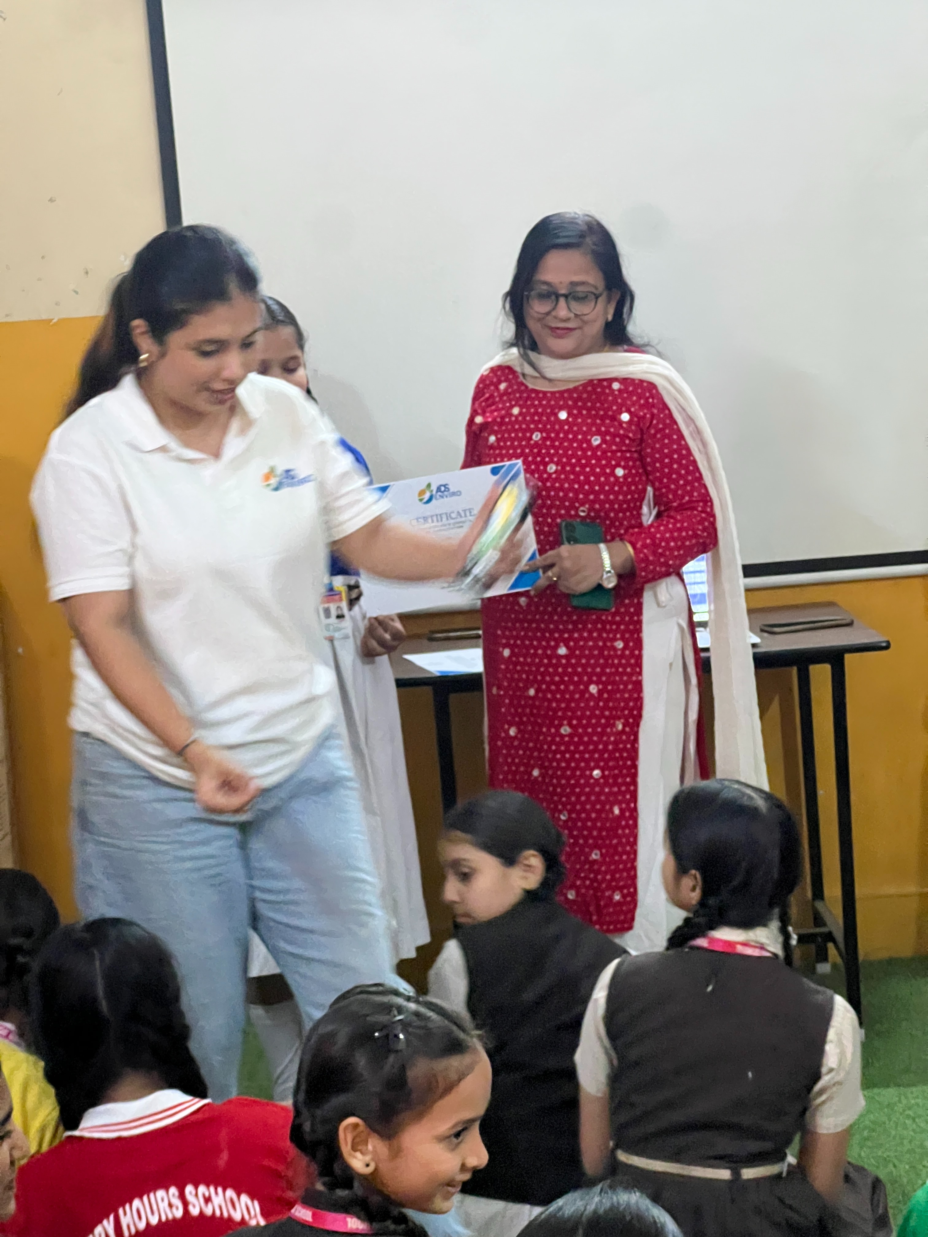 Environmental awareness program by ADS Enviro Group - Recycling education and waste management training session 6