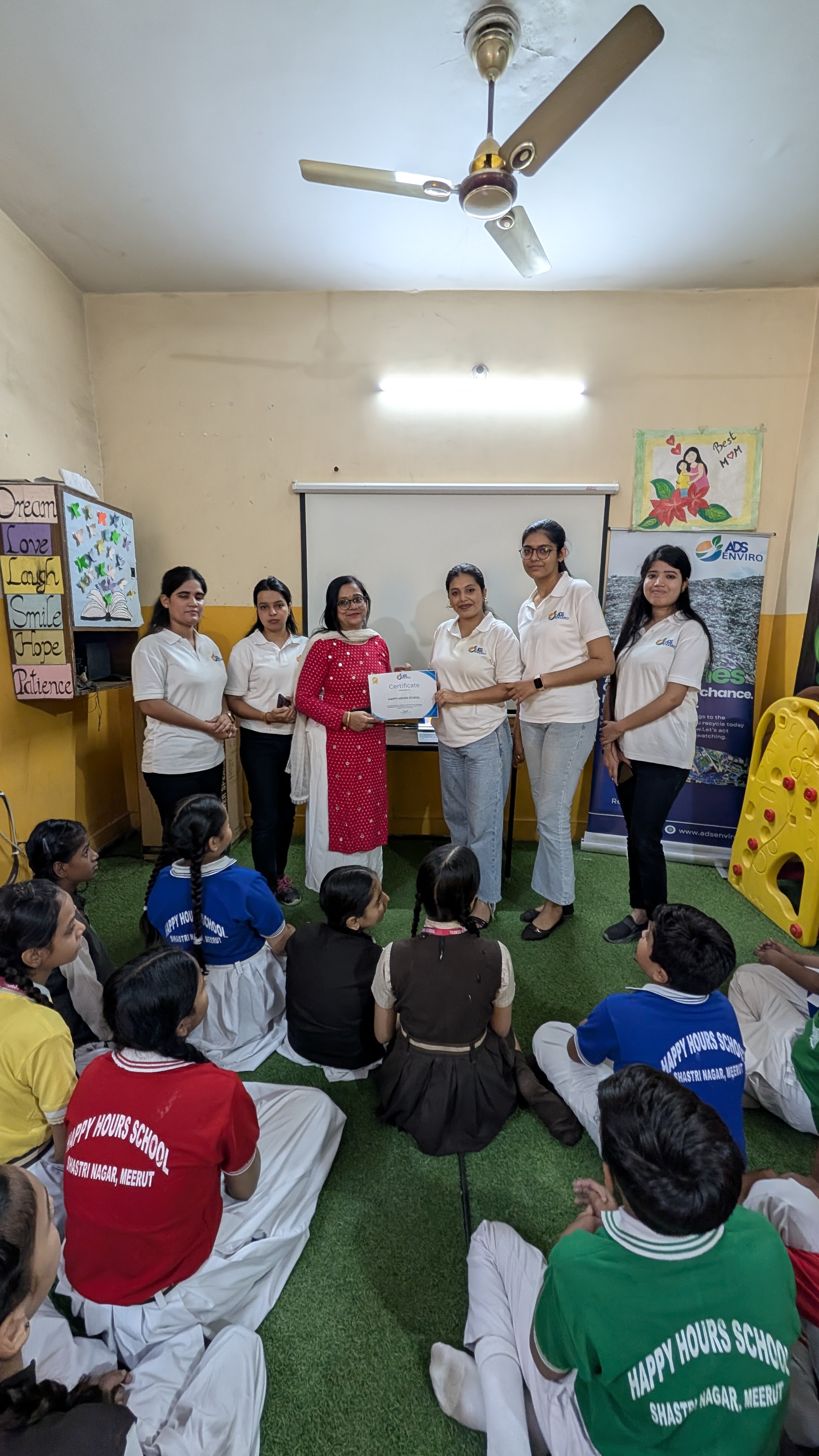 Environmental awareness program by ADS Enviro Group - Recycling education and waste management training session 4